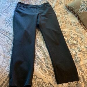 Like New Charcoal Gray Straight Leg  Trousers